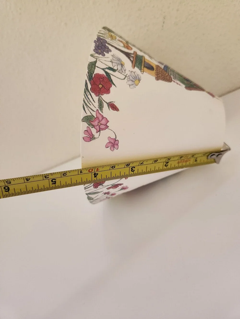 Vintage Candle Bonnets Birdhouse Floral Candle Shade 1997 Candle Station